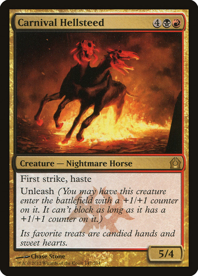 Carnival Hellsteed [Return to Ravnica] Foil