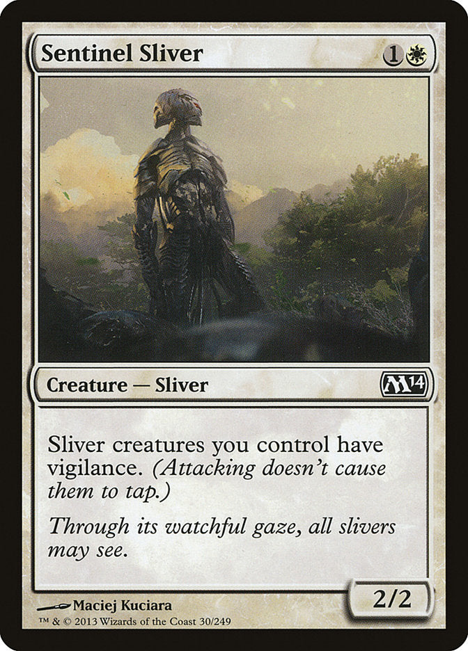 Sentinel Sliver [Magic 2014] Foil