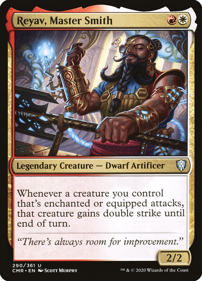 Reyav, Master Smith [Commander Legends] Foil