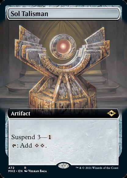 Sol Talisman (Extended Art) [Modern Horizons 2] Foil