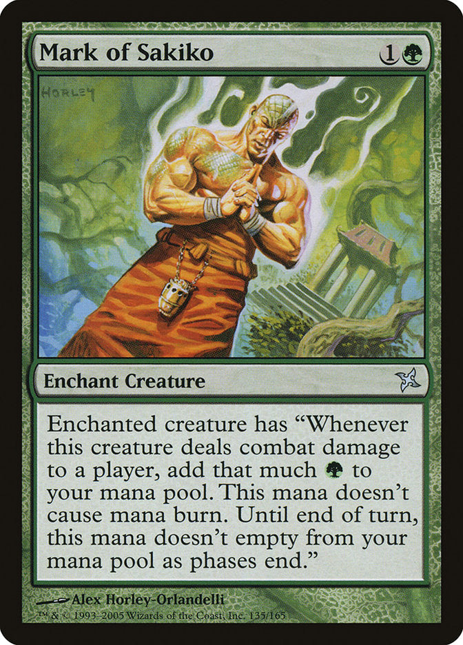 Mark of Sakiko [Betrayers of Kamigawa] Foil