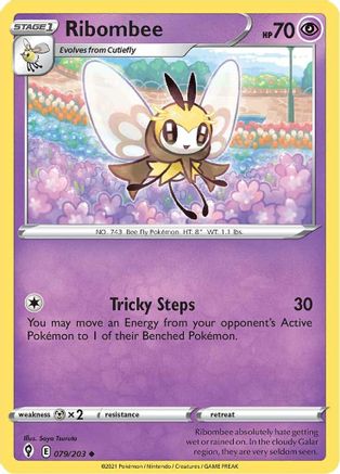 Ribombee (079/203) [Sword & Shield: Evolving Skies] Reverse Holofoil
