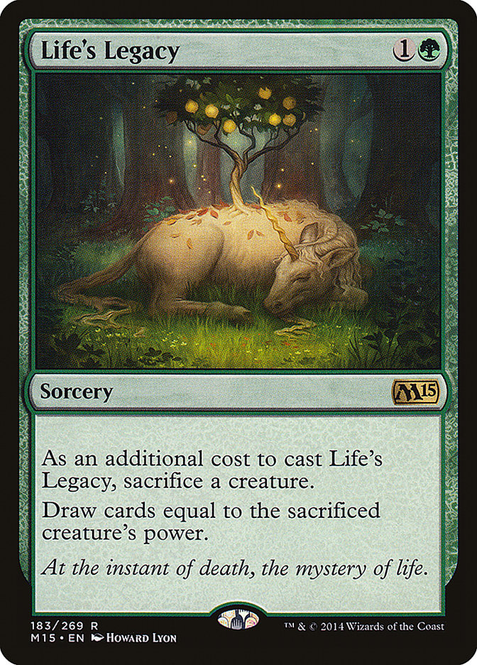 Life's Legacy [Magic 2015] Foil