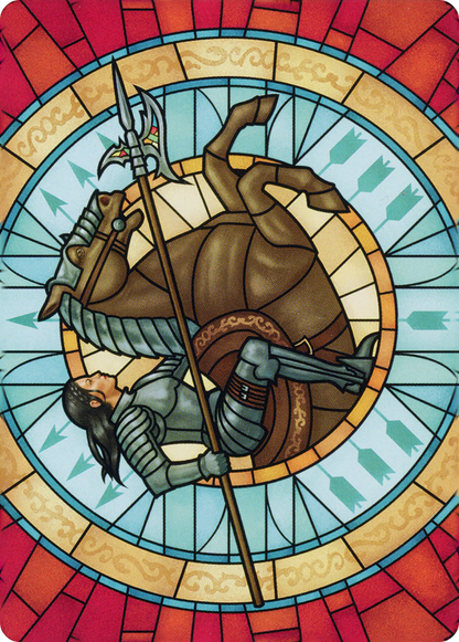Tori D'Avenant, Fury Rider // Tori D'Avenant, Fury Rider  [Dominaria United Art Series] (Borderless) Foil