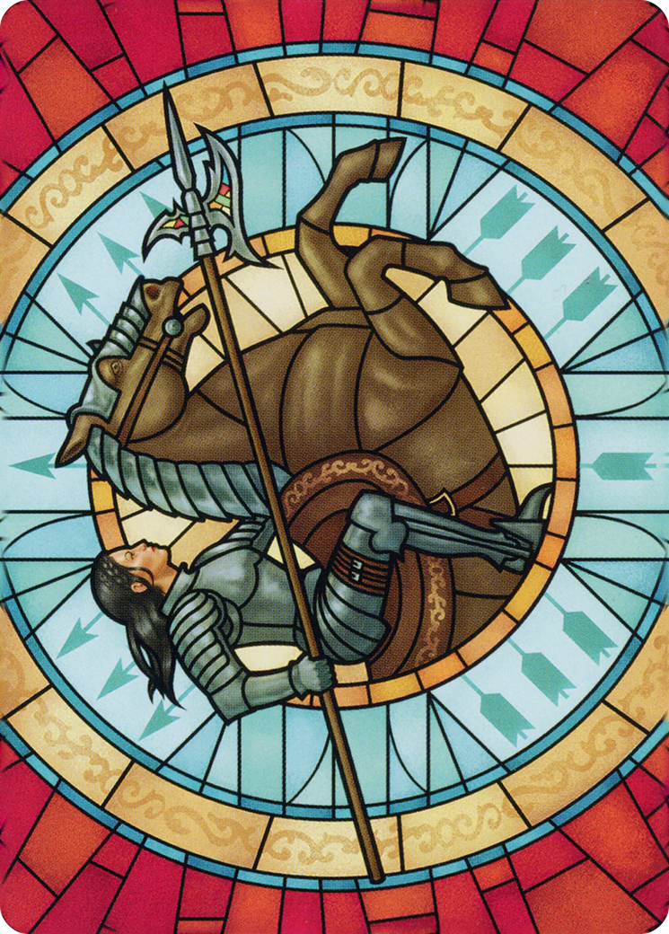 Tori D'Avenant, Fury Rider // Tori D'Avenant, Fury Rider  [Dominaria United Art Series] (Borderless)