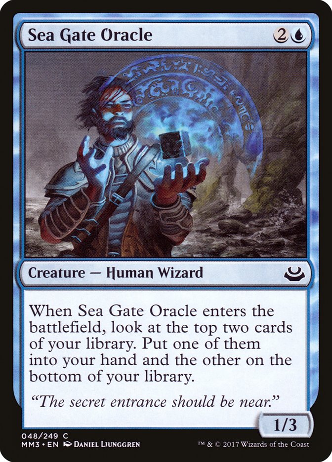 Sea Gate Oracle [Modern Masters 2017] Foil