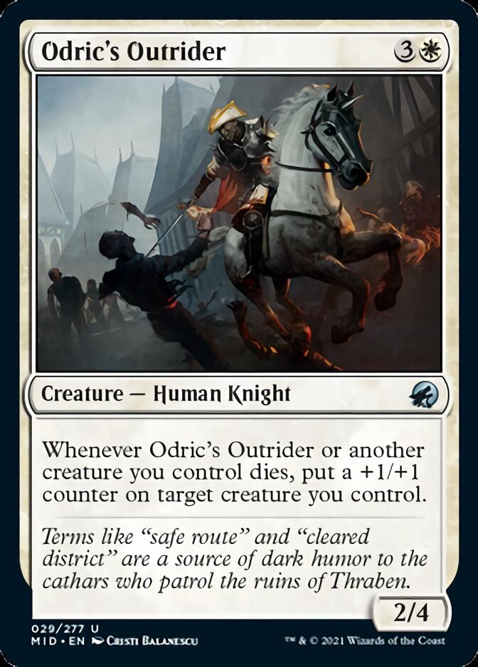 Odric's Outrider [Innistrad: Midnight Hunt] Foil