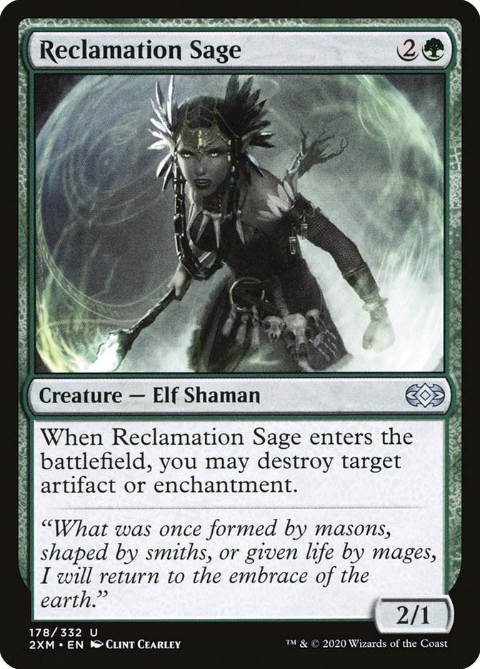 Reclamation Sage [Double Masters] Foil