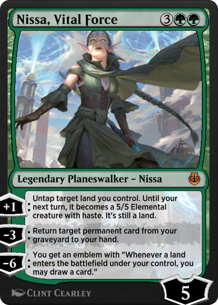 Nissa, Vital Force  [Kaladesh Remastered]