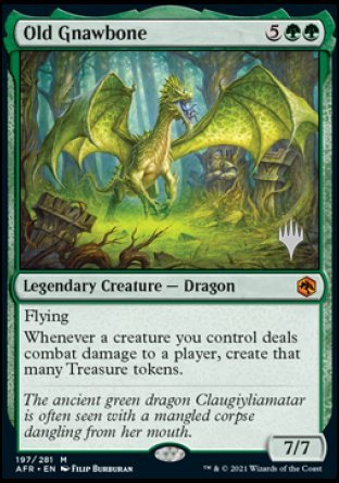 Old Gnawbone (Promo Pack) [Dungeons & Dragons: Adventures in the Forgotten Realms Promos] Foil