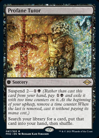 Profane Tutor [Modern Horizons 2] Foil