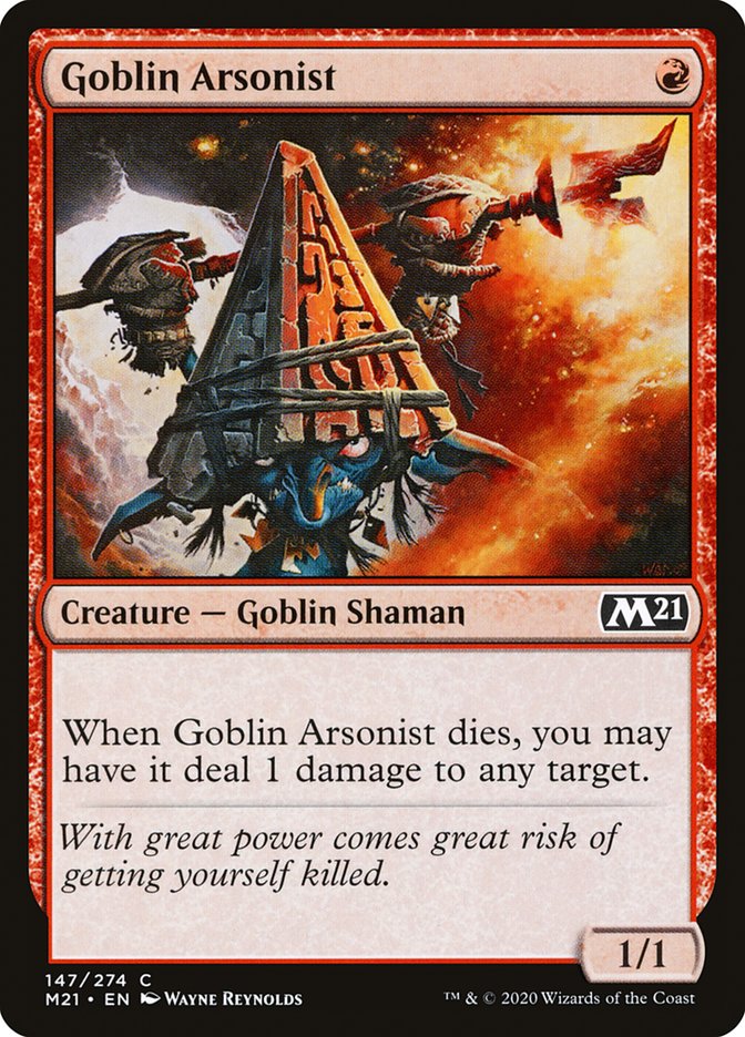 Goblin Arsonist [Core Set 2021] Foil