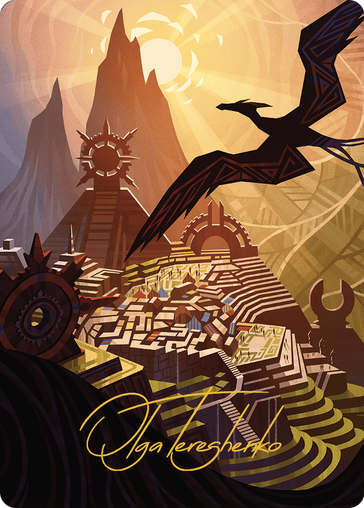 Plains // Plains  [The Lost Caverns of Ixalan Art Series] (Borderless)