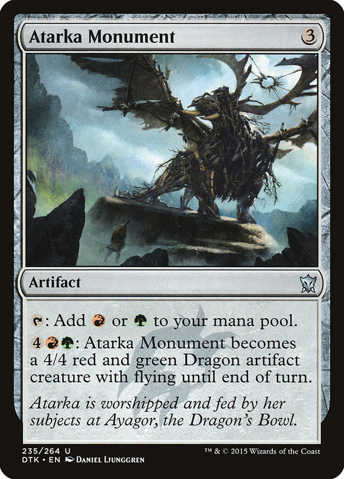Atarka Monument [Dragons of Tarkir] Foil