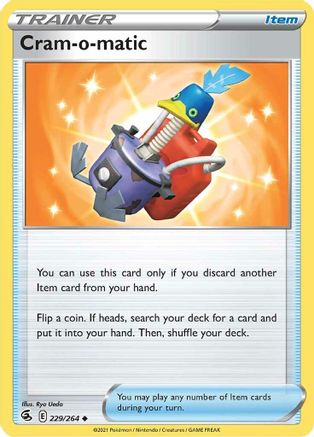 Cram-o-matic (229/264) [Sword & Shield: Fusion Strike] Reverse Holofoil