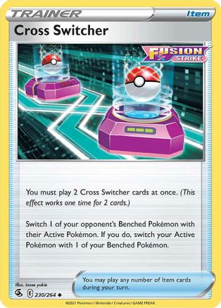 Cross Switcher (230/264) [Sword & Shield: Fusion Strike] Reverse Holofoil