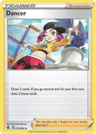 Dancer (232/264) [Sword & Shield: Fusion Strike] Reverse Holofoil