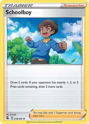 Schoolboy (238/264) [Sword & Shield: Fusion Strike] Reverse Holofoil