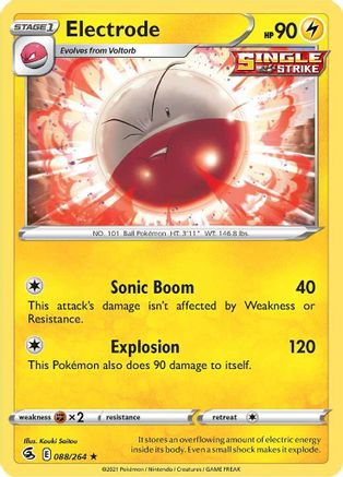 Electrode (088/264) [Sword & Shield: Fusion Strike] Reverse Holofoil