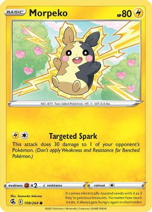 Morpeko (109/264) [Sword & Shield: Fusion Strike] Reverse Holofoil