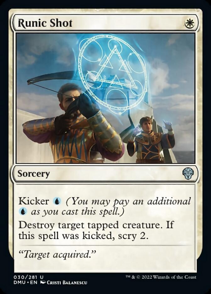 Runic Shot [Dominaria United] Foil