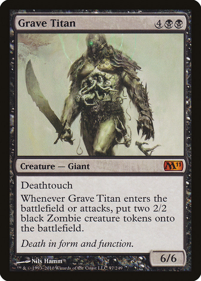 Grave Titan [Magic 2011] Foil