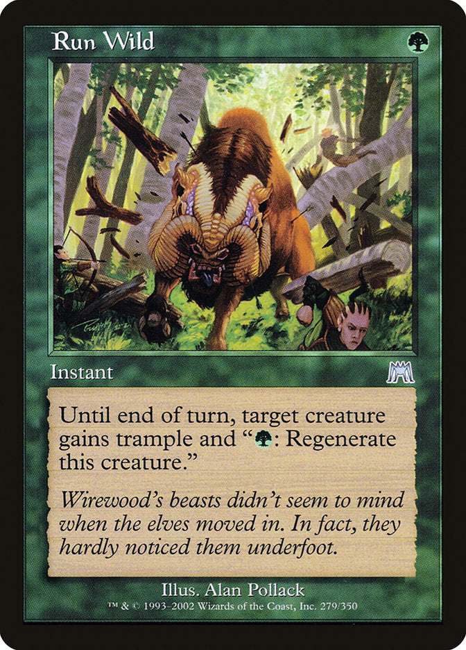 Run Wild [Onslaught] Foil