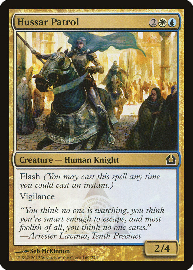 Hussar Patrol [Return to Ravnica] Foil