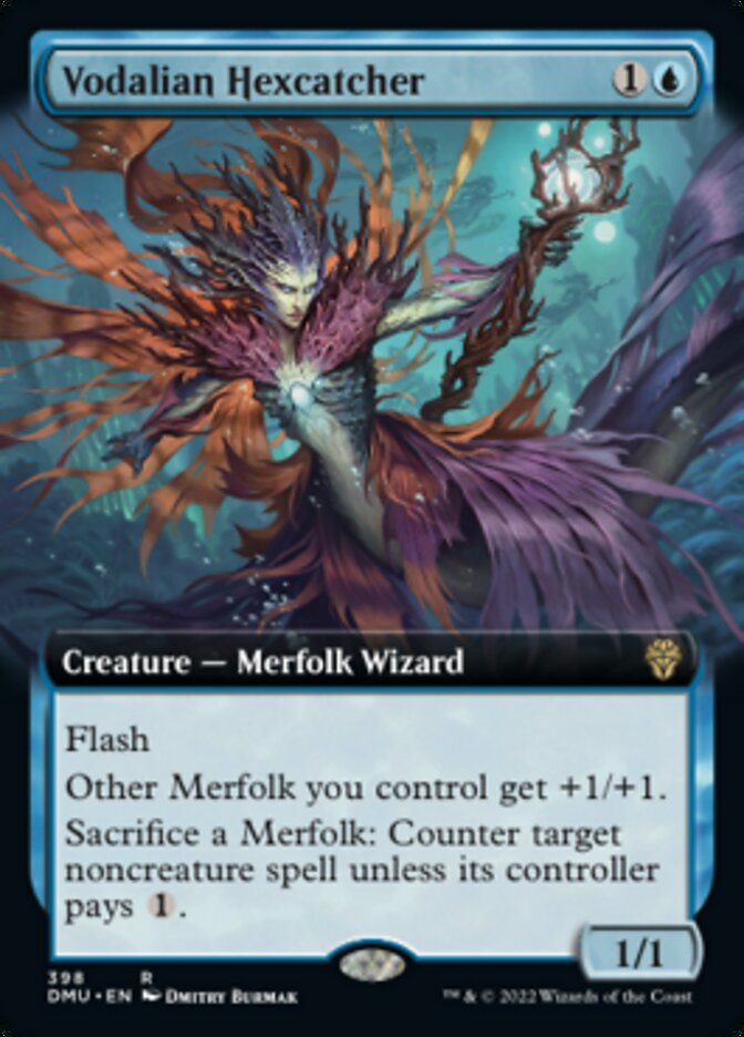 Vodalian Hexcatcher (Extended Art) [Dominaria United] Foil
