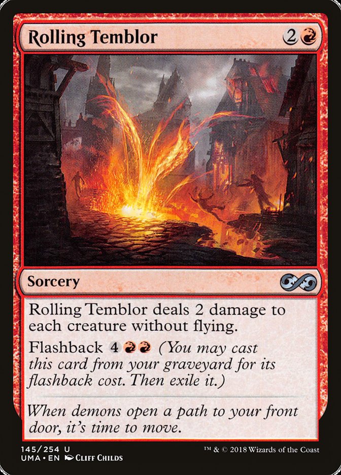 Rolling Temblor [Ultimate Masters] Foil
