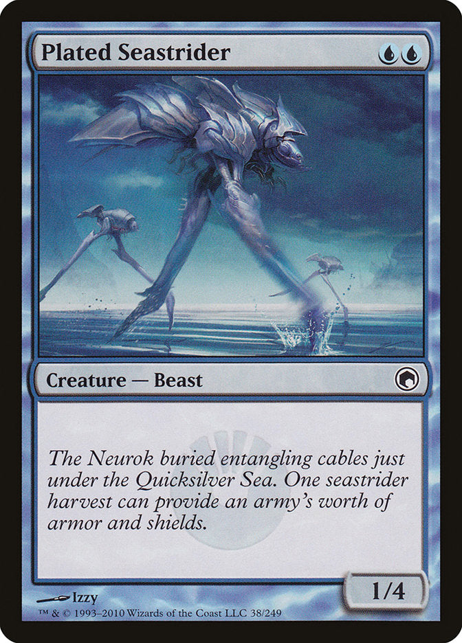 Plated Seastrider [Scars of Mirrodin] Foil