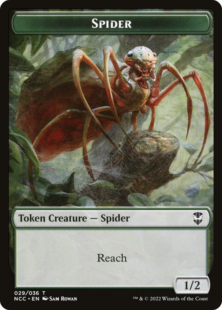 Spider  [New Capenna Commander Tokens]