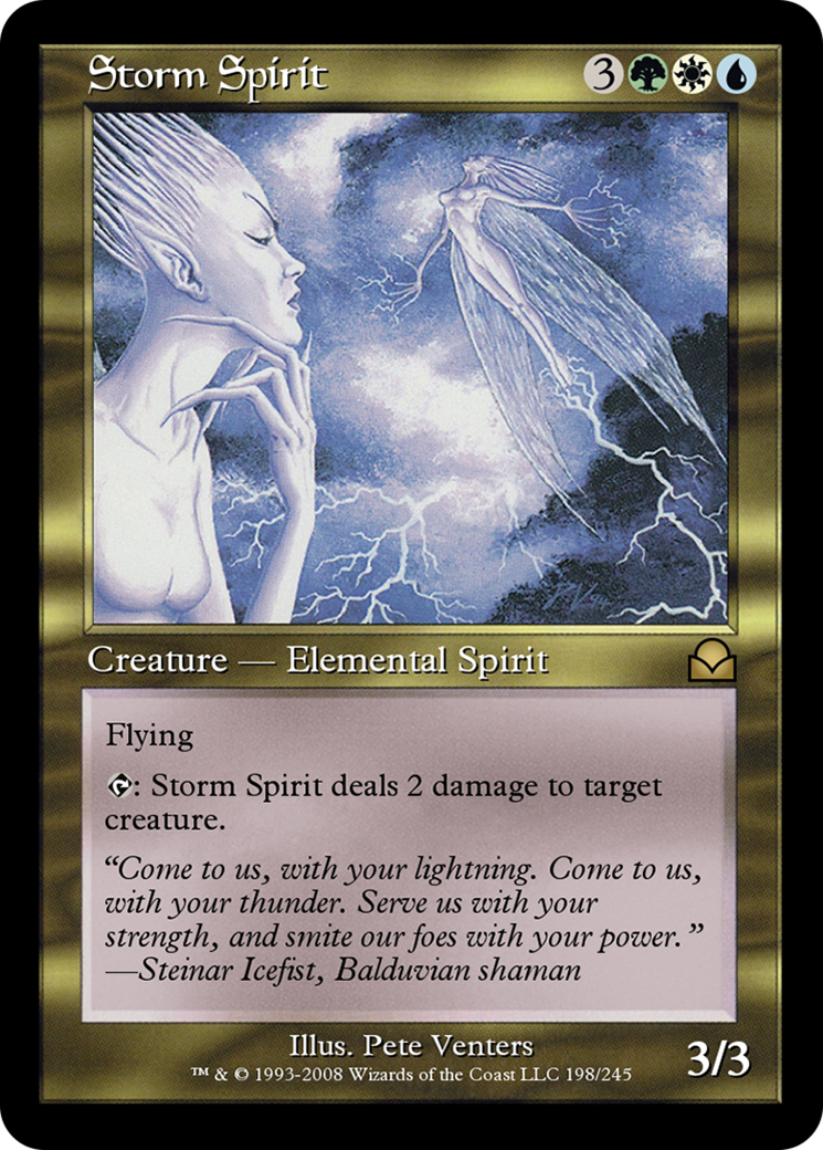 Storm Spirit  [Masters Edition II] Foil