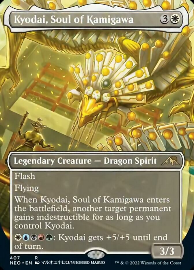 Kyodai, Soul of Kamigawa (Borderless Alternate Art) [Kamigawa: Neon Dynasty] Foil