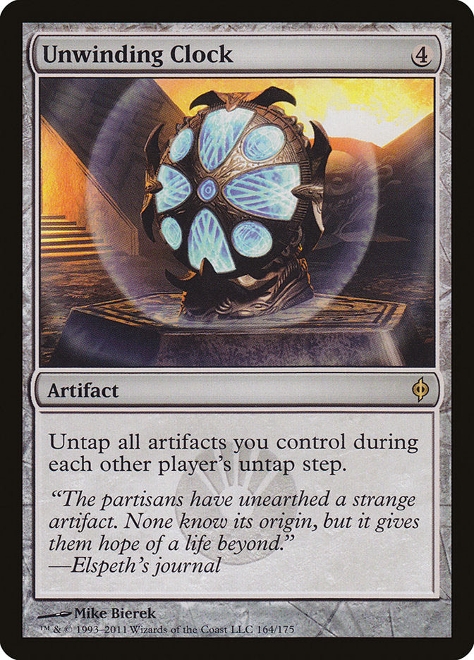 Unwinding Clock [New Phyrexia] Foil