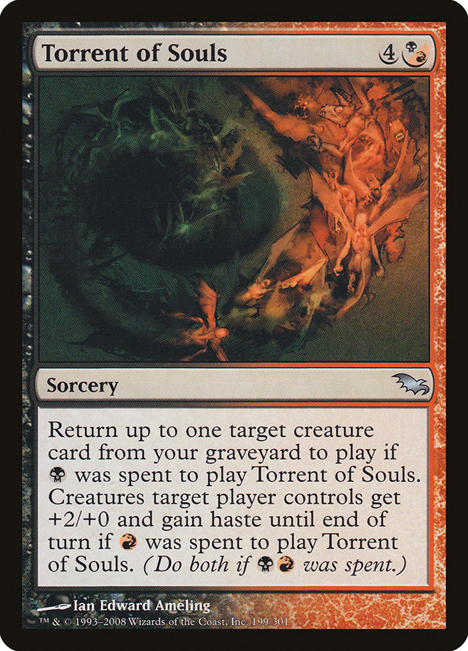 Torrent of Souls [Shadowmoor] Foil