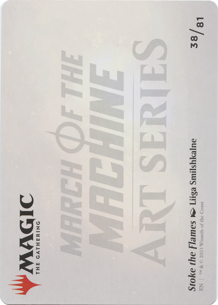 Stoke the Flames // Stoke the Flames  [March of the Machine Art Series] (Borderless)