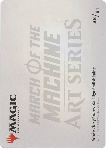 Stoke the Flames // Stoke the Flames  [March of the Machine Art Series] (Borderless)