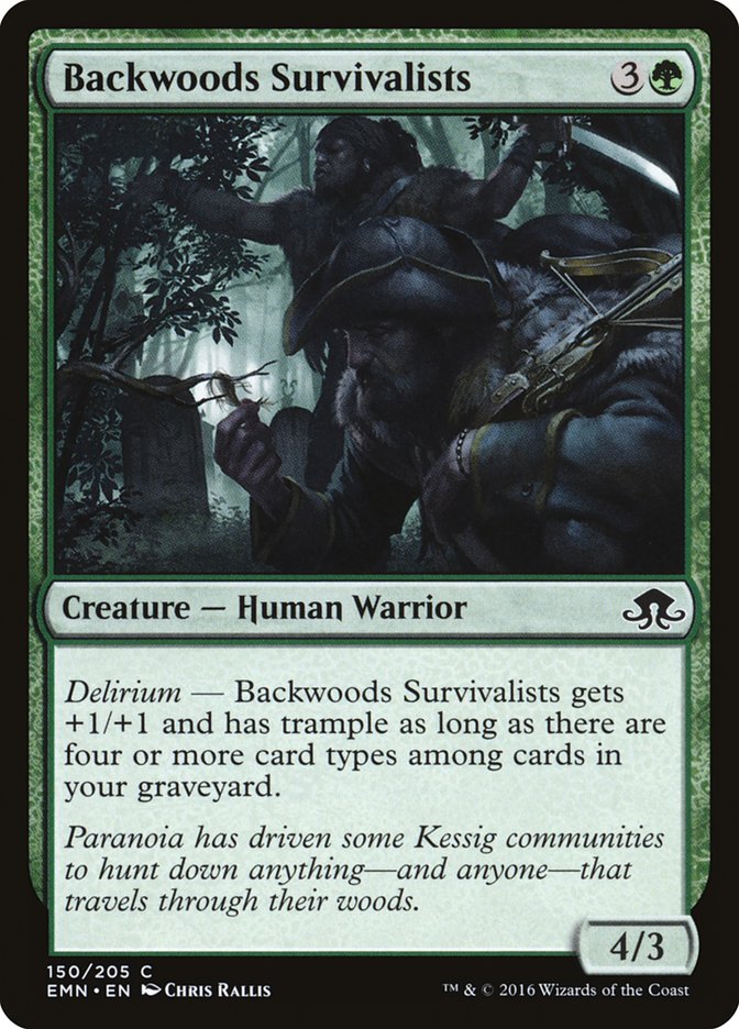Backwoods Survivalists [Eldritch Moon] Foil