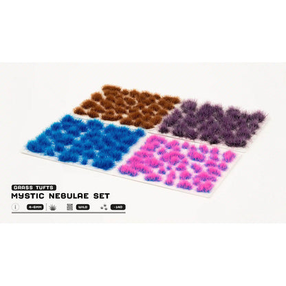 Gamers Grass - Grass Tufts - Tuft Sets - Mystic Nebulae Set