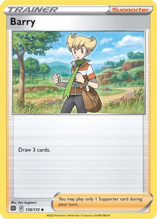 Barry (130/172) [Sword & Shield: Brilliant Stars] Reverse Holofoil