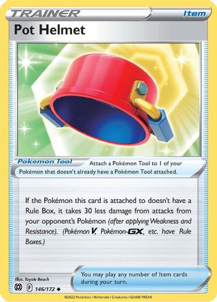Pot Helmet (146/172) [Sword & Shield: Brilliant Stars] Reverse Holofoil