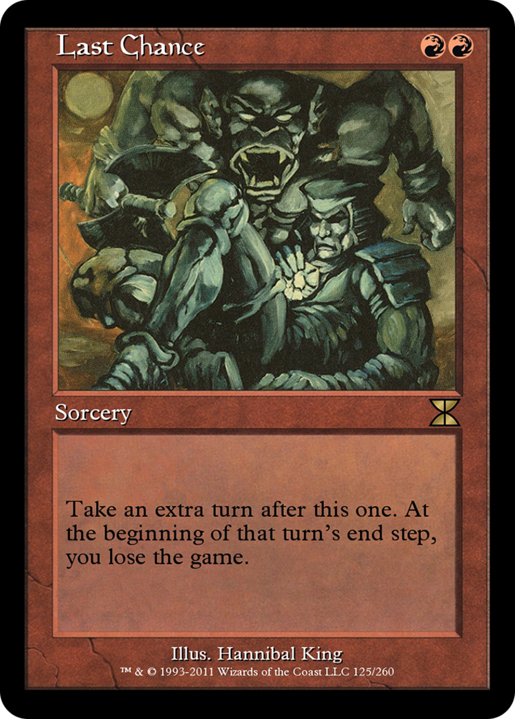 Last Chance  [Masters Edition IV]