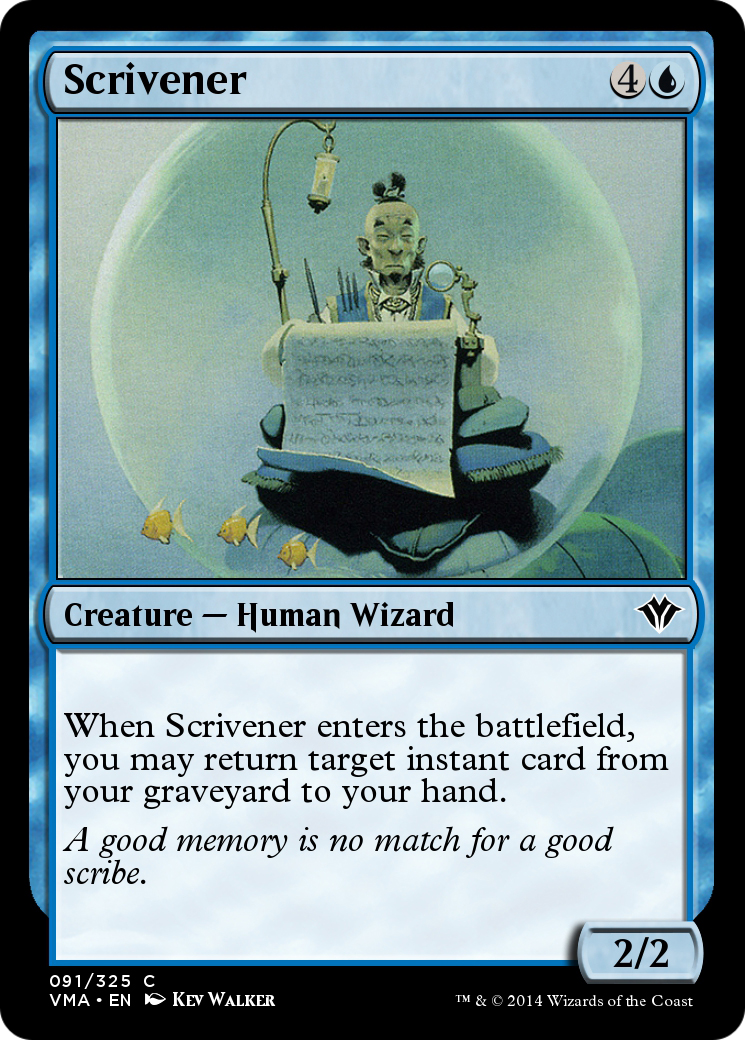 Scrivener  [Vintage Masters] Foil