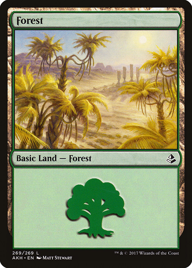 Forest (269) [Amonkhet] Foil