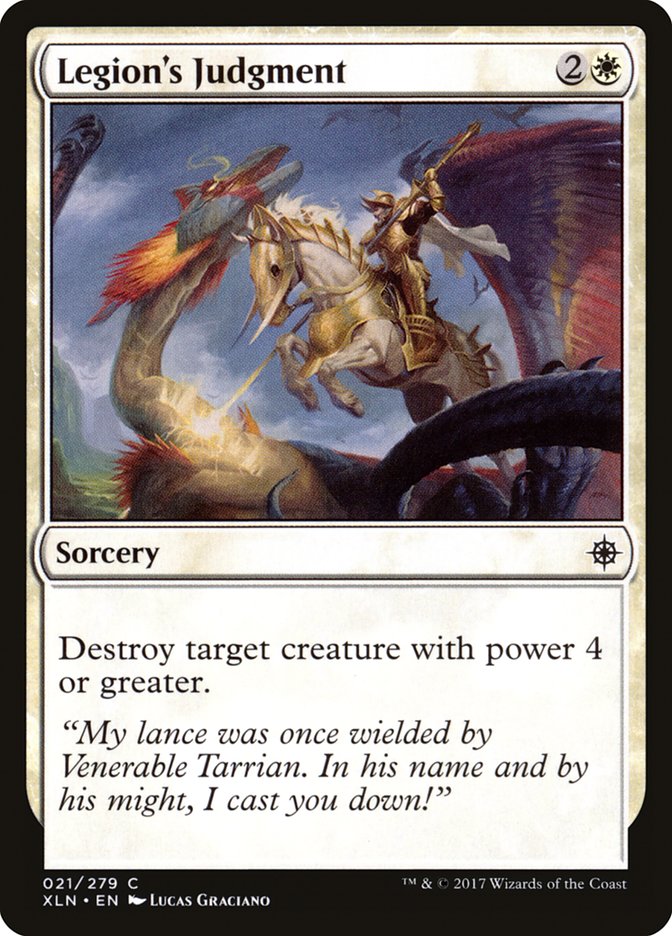Legion's Judgment [Ixalan] Foil