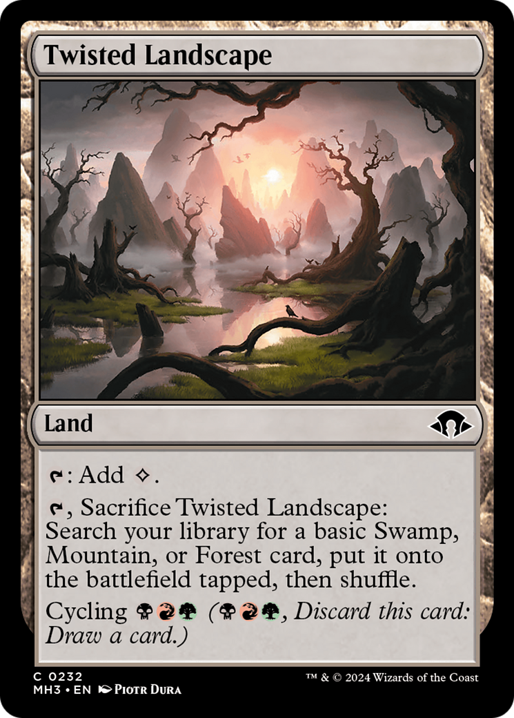 Twisted Landscape [Modern Horizons 3] Foil