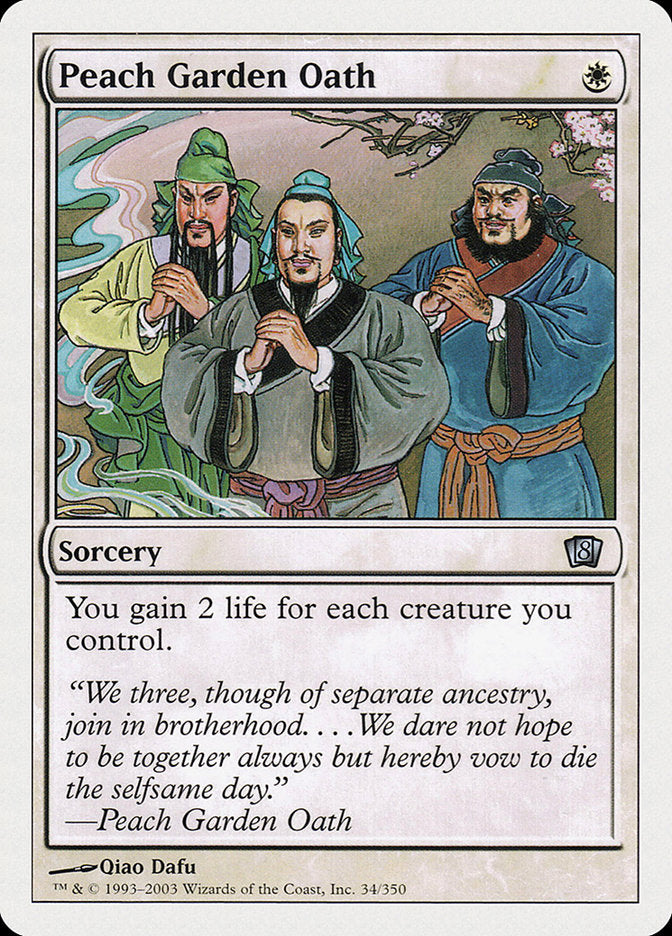 Peach Garden Oath [Eighth Edition] Foil