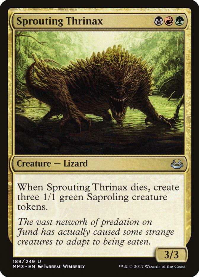 Sprouting Thrinax [Modern Masters 2017] Foil