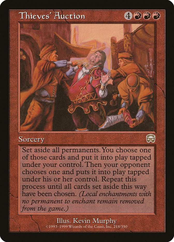 Thieves' Auction [Mercadian Masques] Foil